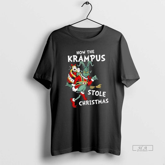 Official How The Krampus Stole Christmas T-Shirts, Hoodie, Sweatshirt | AU18TeeNovaLab.com