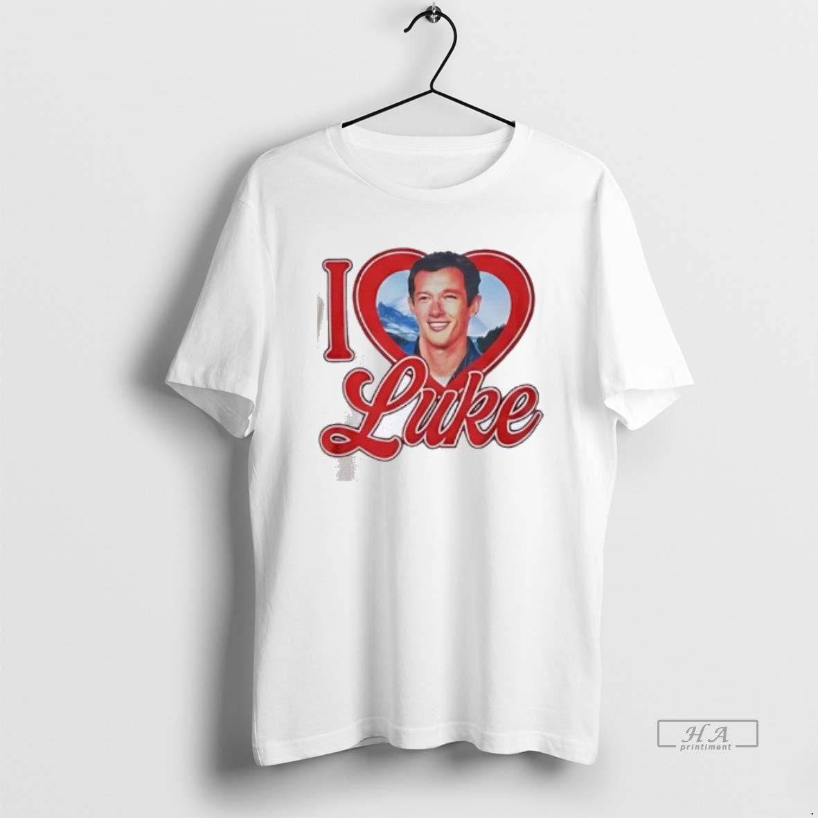 Official I Love Luke Heart Vintage T-Shirts, Hoodie, Sweatshirt | AU18TeeNovaLab.com