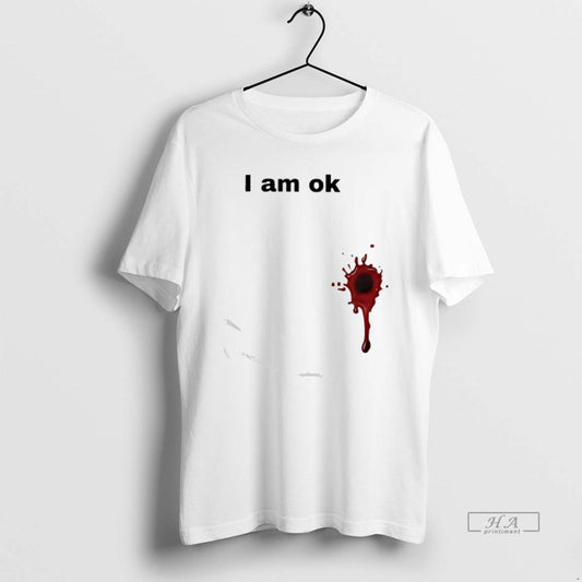 Official I Am Ok Bloom Graphic T-Shirts, Hoodie, Sweatshirt | AU18TeeNovaLab.com