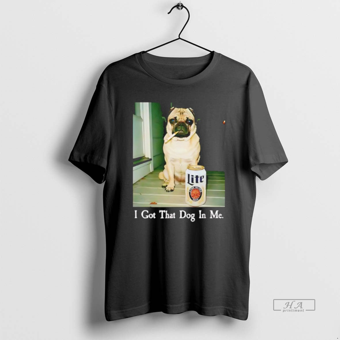 Official I Got That Dog In Me Pug Dog And Beer T-Shirts, Hoodie, Sweatshirt | AU18TeeNovaLab.com
