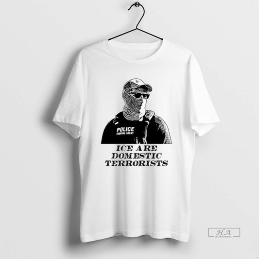 Official Ice Are Domestic Terrorists Anti T-Shirts, Hoodie, Sweatshirt | AU18TeeNovaLab.com