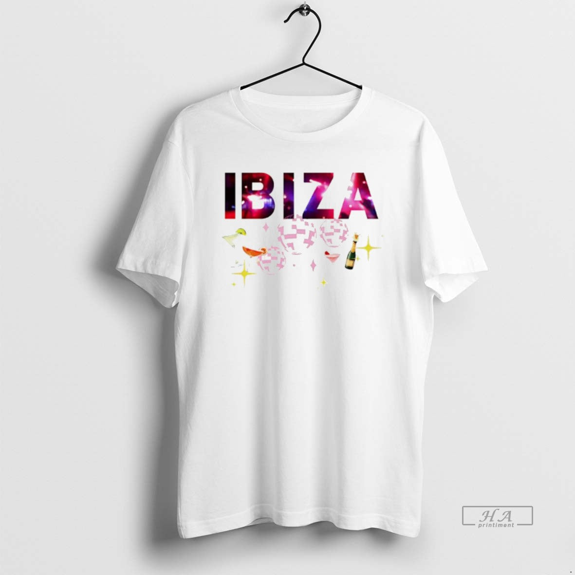 Official Ibiza Floral Text Summer Beach Vacation T-Shirts, Hoodie, Sweatshirt | AU18TeeNovaLab.com