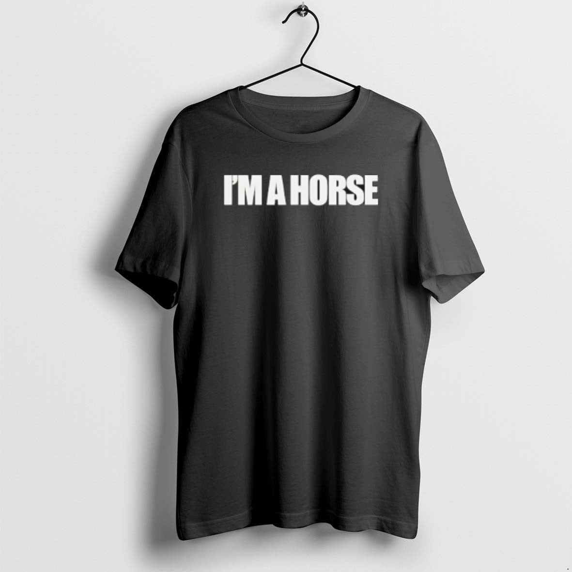 Official Im A Horse Text T-Shirts, Hoodie, Sweatshirt | AU18TeeNovaLab.com
