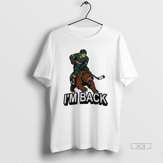 Official Im Back Minnesota Wild Nhl