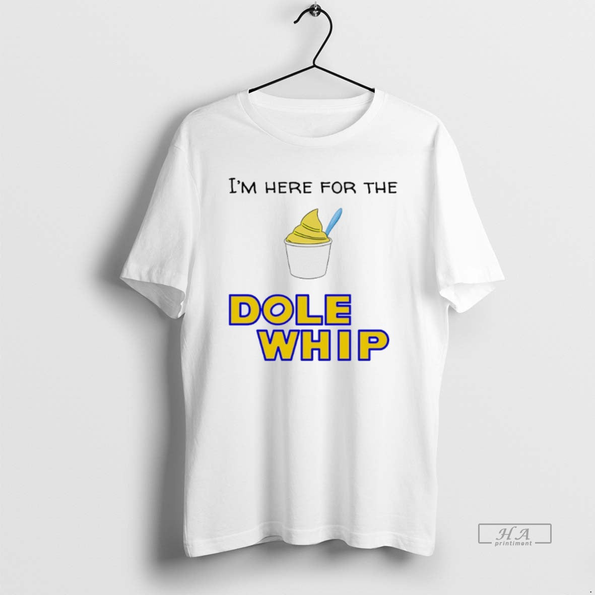 Official Im Here For The Dole Whip Cream T-Shirts, Hoodie, Sweatshirt | AU18TeeNovaLab.com