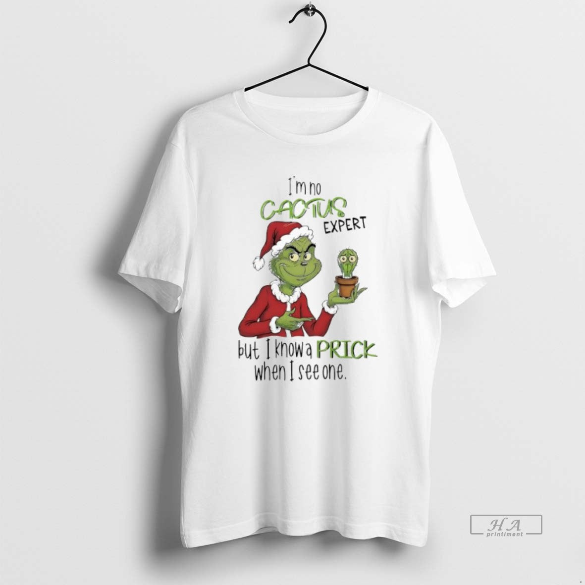 Official Im No Cactus Expert But I Know A Prick When I See One Grinch T-Shirts, Hoodie, Sweatshirt | AU18TeeNovaLab.com