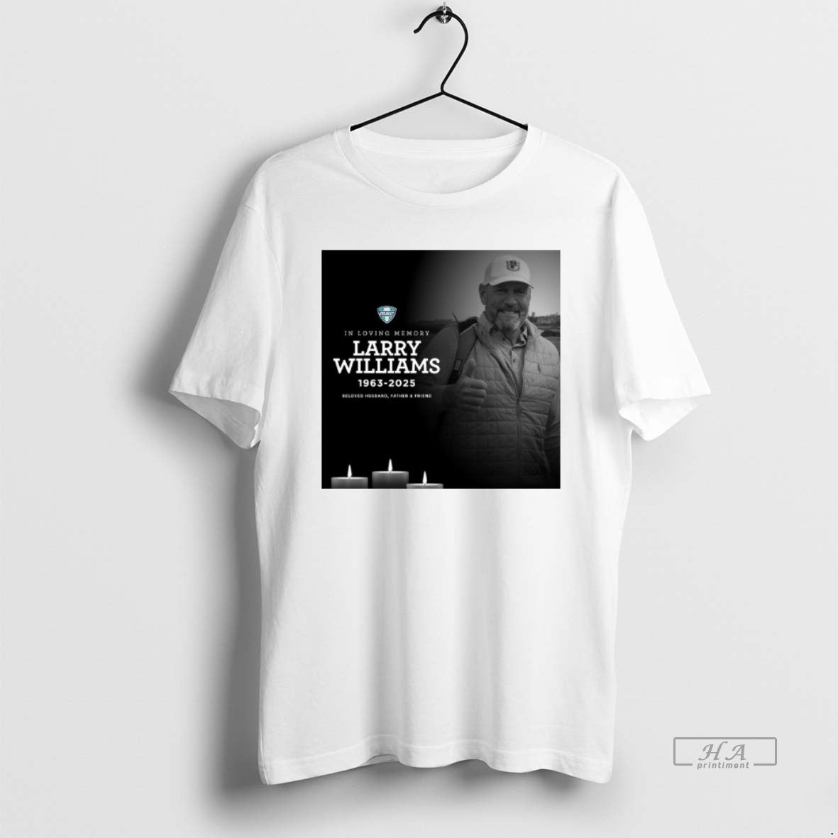 Official In Loving Memory Larry Williams 1963 2025 Beloved Husband Father And Friend Mid American T-Shirts, Hoodie,...