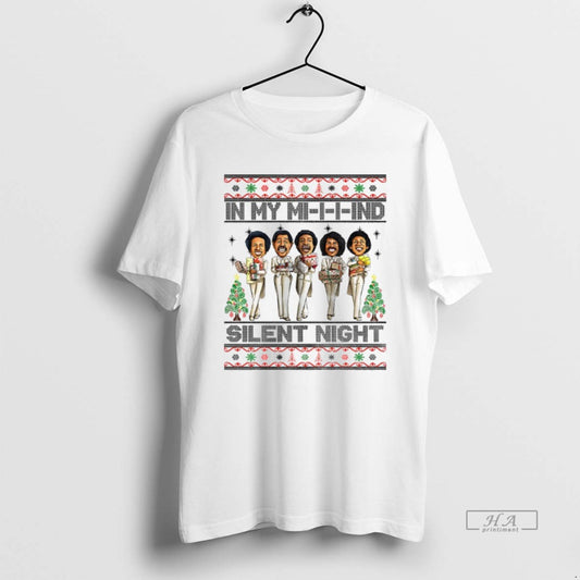Official In My Mind Silent Night African American Merry Christmas T-Shirts, Hoodie, Sweatshirt | AU18TeeNovaLab.com