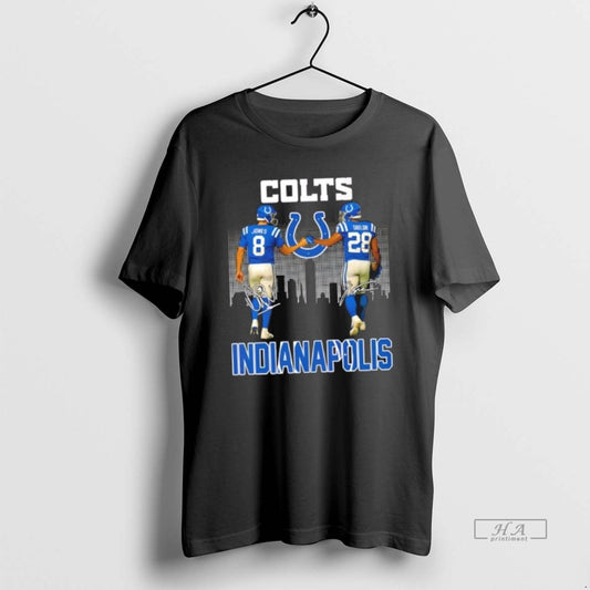Official Indianapolis Colts Jones And Taylor Skyline