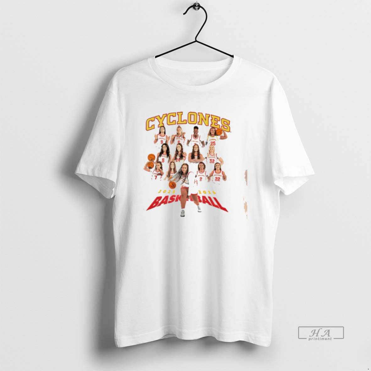 Official Iowa State Womens Basketball Team Collage Tee Hoodie, Sweatshirt | AU18TeeNovaLab.com