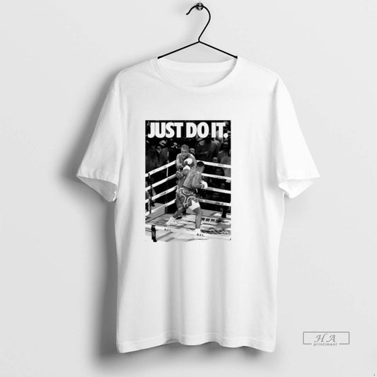 Official Jake Paul And Anthony Joshua Just Do It Boxing Match Image T-Shirts, Hoodie, Sweatshirt | AU18TeeNovaLab.com