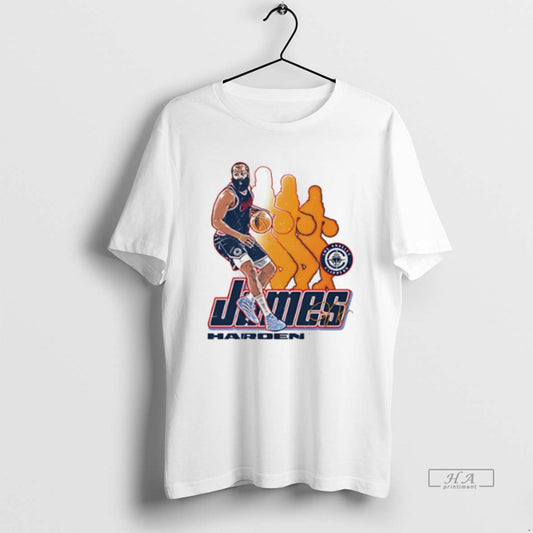 Official James Harden Los Angeles Clippers Signature Retro