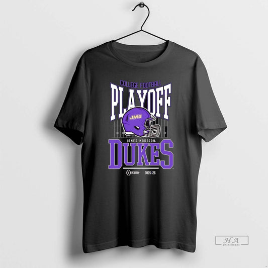 Official James Madison Dukes 2025 26 College Football Playoff Cfp Helmet T-Shirts, Hoodie, Sweatshirt | AU18TeeNovaLab.com