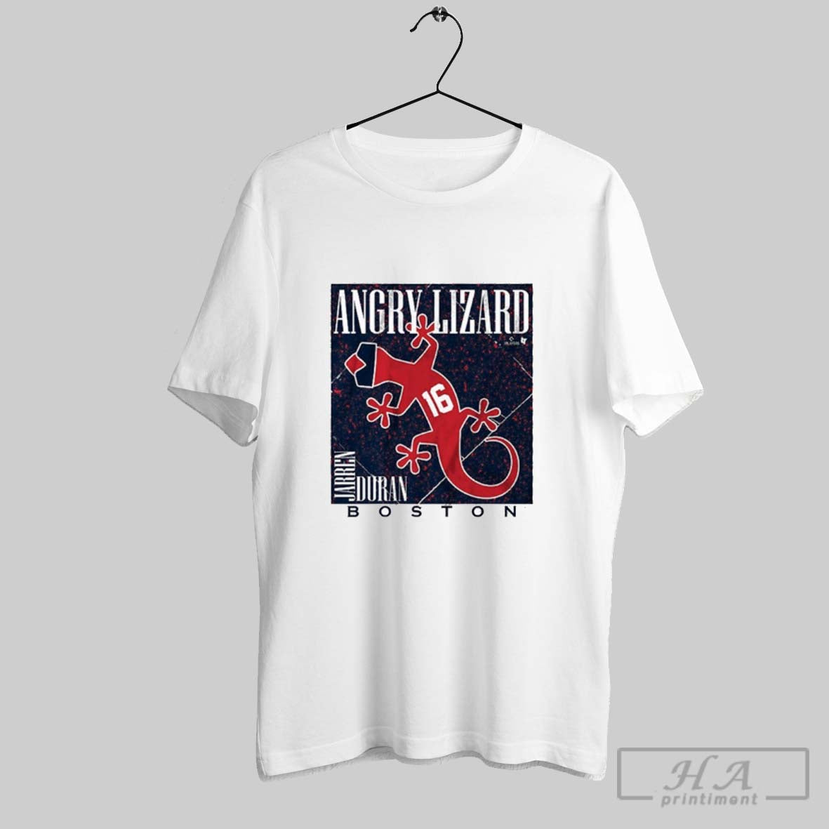 Official Jarren Duran Angry Lizard Boston Red Sox