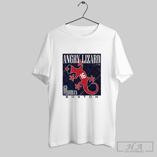 Official Jarren Duran Angry Lizard Boston Red Sox