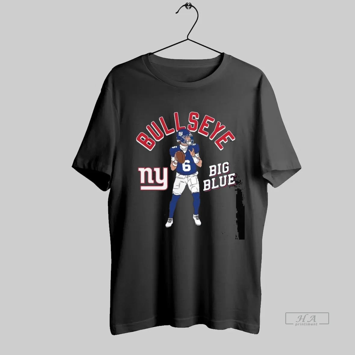 Official Jaxson Dart New York Giants Player Illustrative Pack 2025