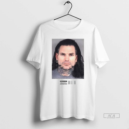 Official Jeff Hardy Mugshot Y2k Wrestling Graphic T-Shirts, Hoodie, Sweatshirt | AU18TeeNovaLab.com