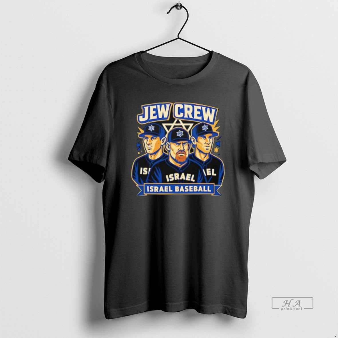 Official Jew Crew Israel Baseball Team Graphic T-Shirts, Hoodie, Sweatshirt | AU18TeeNovaLab.com