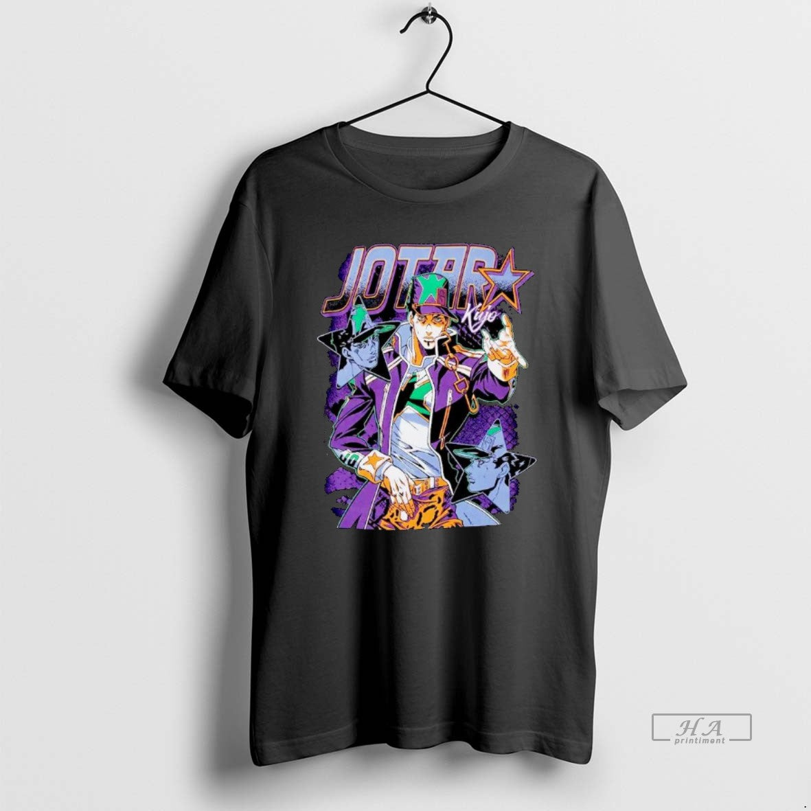Official Jojos Bizarre Adventure Jotaro Kujo Collage T-Shirts, Hoodie, Sweatshirt | AU18TeeNovaLab.com