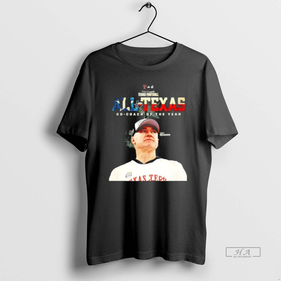 Official Joey Mcguire Texas Tech Football All Texas Co Coach Of The Year T-Shirts, Hoodie, Sweatshirt | AU18TeeNovaLab.com