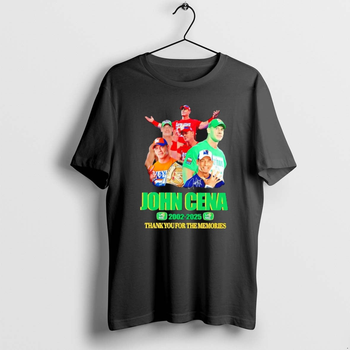 Official John Cena 2002 2025 Thnak You The Memories T-Shirts, Hoodie, Sweatshirt | AU18TeeNovaLab.com