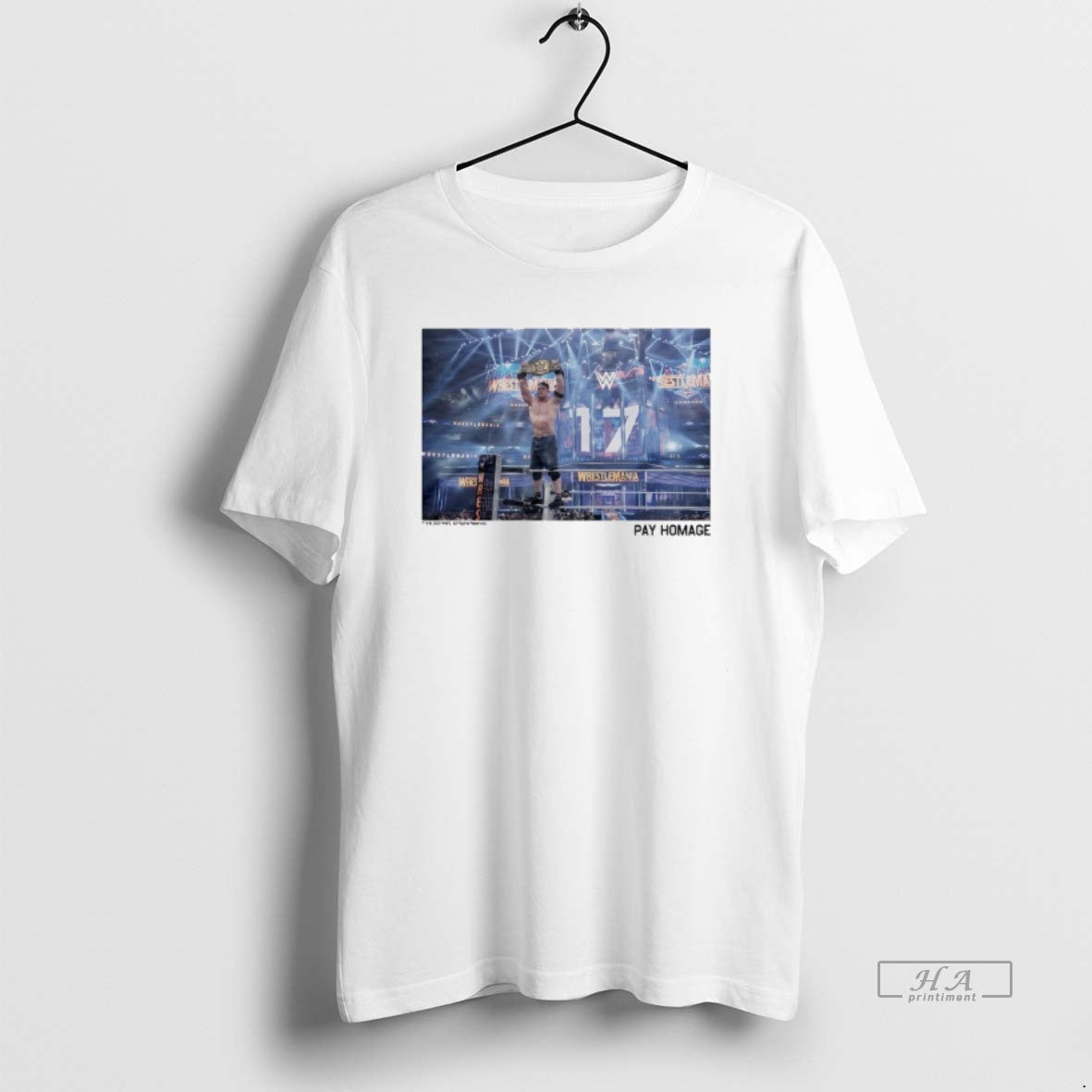Official John Cena Pay Homage Moment T-Shirts, Hoodie, Sweatshirt | AU18TeeNovaLab.com