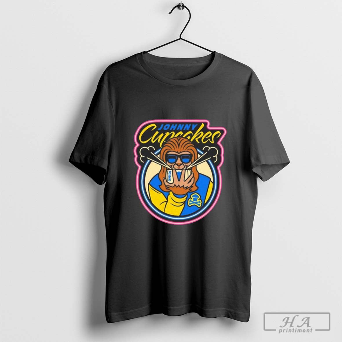 Official Johnny Cupcakes Wolfie Bites Graphic