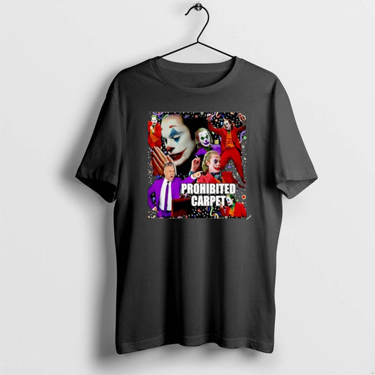Official Joker Prohibited Carpet Graphic Christmas T-Shirts, Hoodie, Sweatshirt | AU18TeeNovaLab.com
