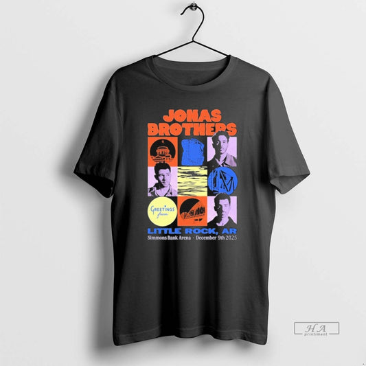 Official Jonas Brothers Little Rock Ar Dec 9 2025 Event T-Shirts, Hoodie, Sweatshirt | AU18TeeNovaLab.com
