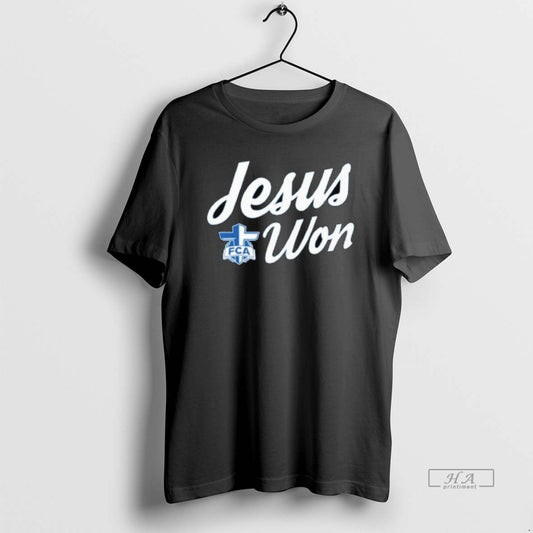 Official Jordyn Tyson Jesus Won Long Sleve