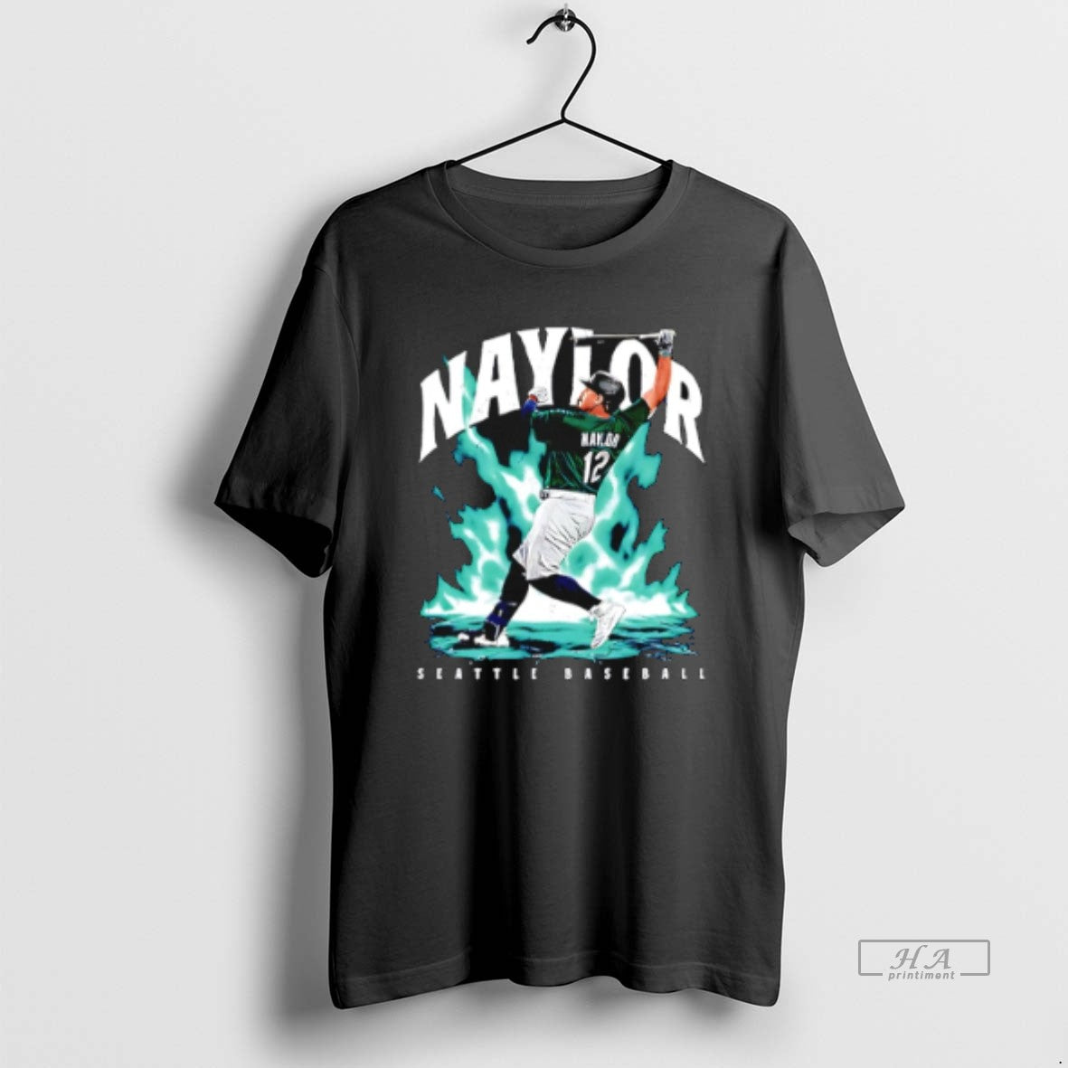 Official Josh Naylor Seattle Mariners Aura Graphic
