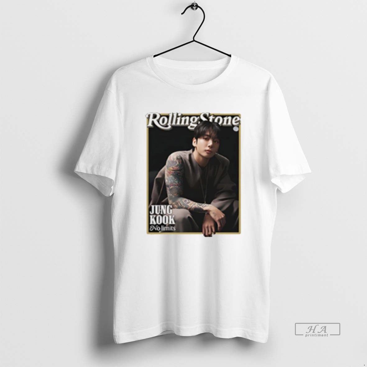 Official Jung Kook No Limits Rolling Stone T-Shirts, Hoodie, Sweatshirt | AU18TeeNovaLab.com