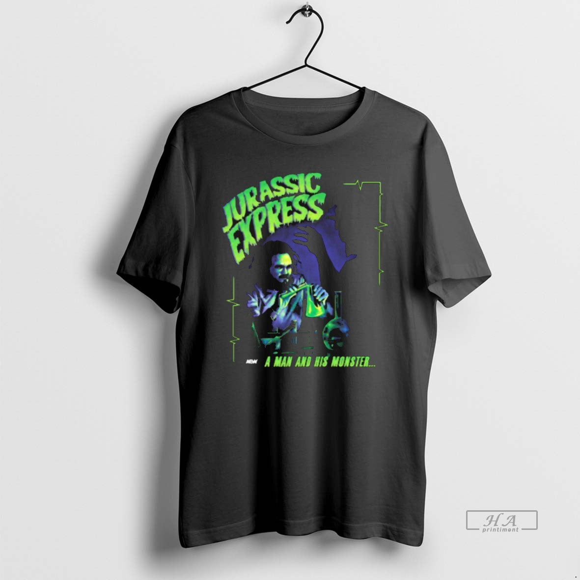 Official Jurassic Express Its Alive A Man And His Monster Aew 2025