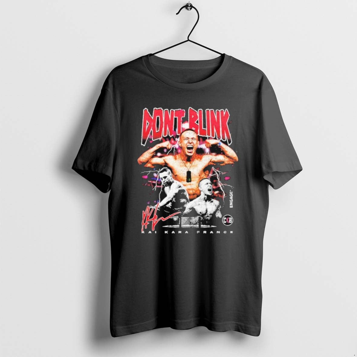 Official Kai Kara France Dont Blink Supporter Engageind T-Shirts, Hoodie, Sweatshirt | AU18TeeNovaLab.com