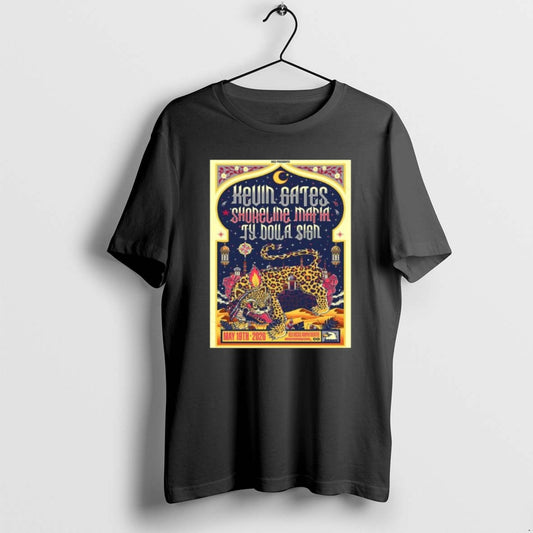 Official Kevin Gates With Shoreline Mafia And Ty Dolla Sign Live At Red Rocks Amphitheatre T-Shirts, Hoodie, Sweatshirt
