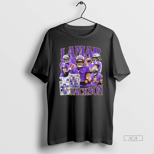 Official Lamar Jackson 8 Player Signature