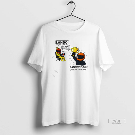 Official Lando Norris World Champion Meme T-Shirts, Hoodie, Sweatshirt | AU18TeeNovaLab.com