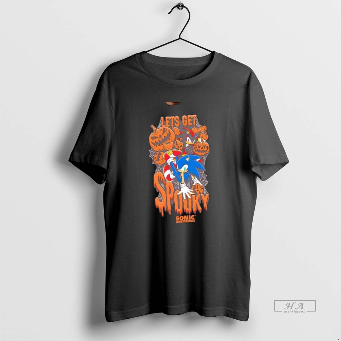 Official Lets Get Spooky Sonik The Hedgehog Halloween