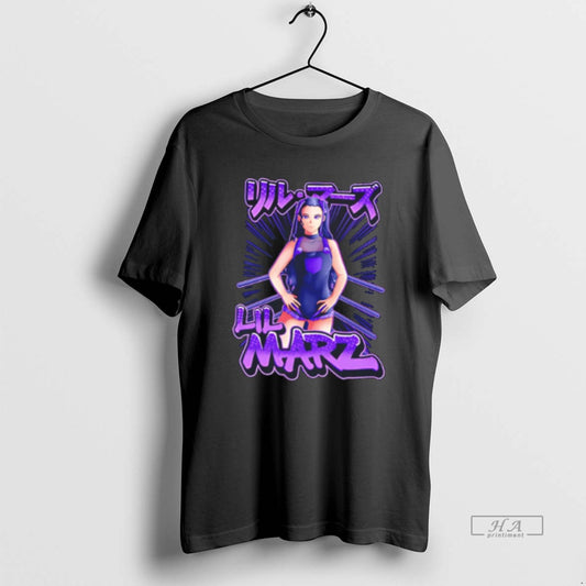 Official Lil Marz Katakana Chibi Tee Hoodie, Sweatshirt | AU18TeeNovaLab.com