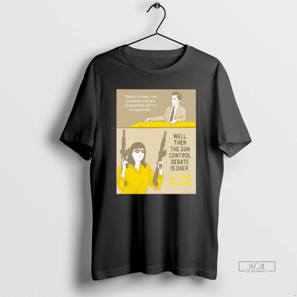 Official Lily Tang Williams Well Then The Gun Control Debate Is Over Meme T-Shirts, Hoodie, Sweatshirt | AU18TeeNovaLab.com