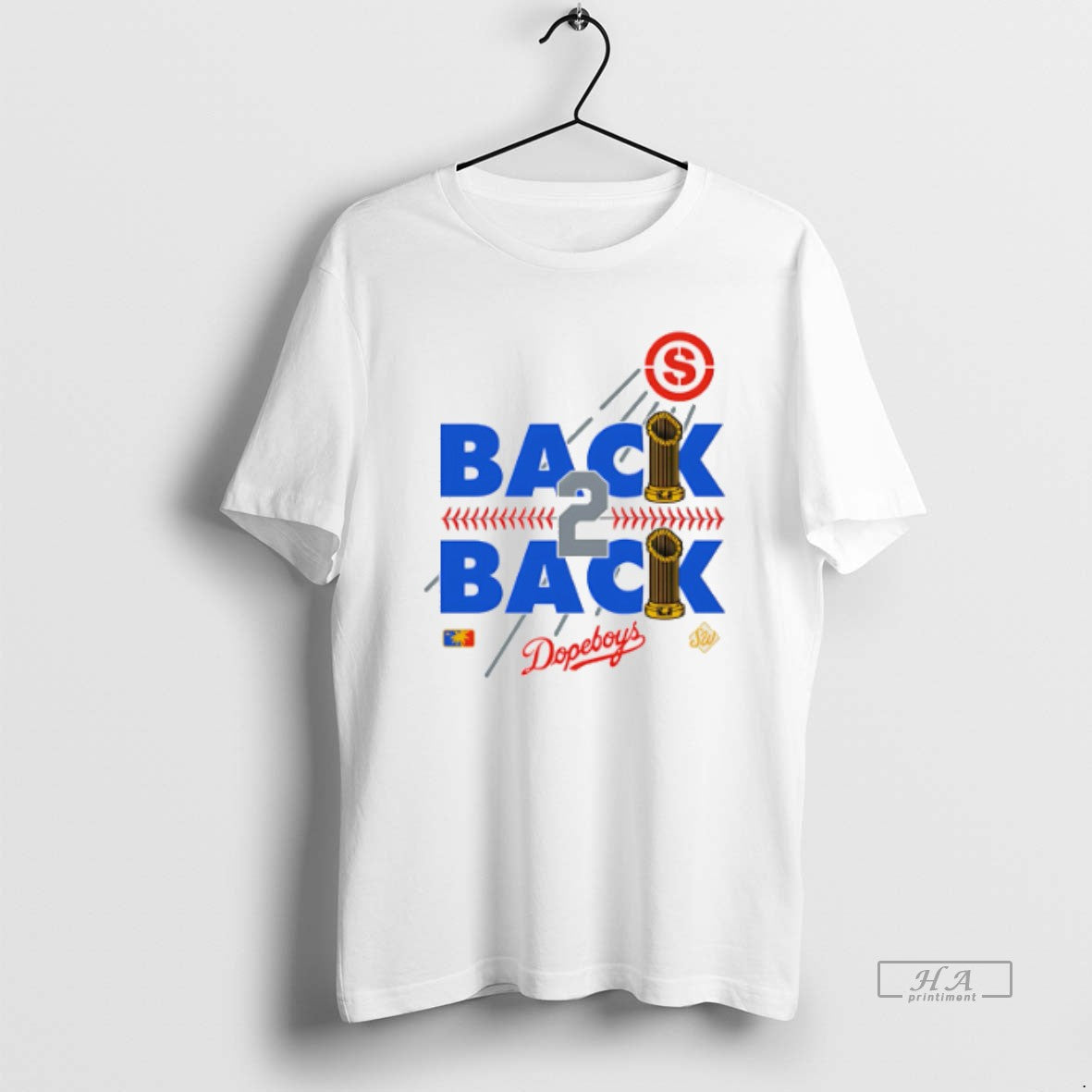 Official Los Angeles Dodgers Back 2 Back Champions 2 Trophy T-Shirts, Hoodie, Sweatshirt | AU18TeeNovaLab.com