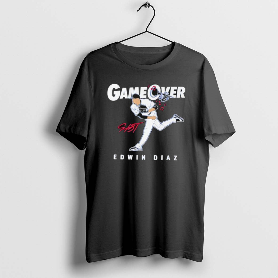 Official Los Angeles Dodgers Edwin Diaz Game Over Signature T-Shirts, Hoodie, Sweatshirt | AU18TeeNovaLab.com