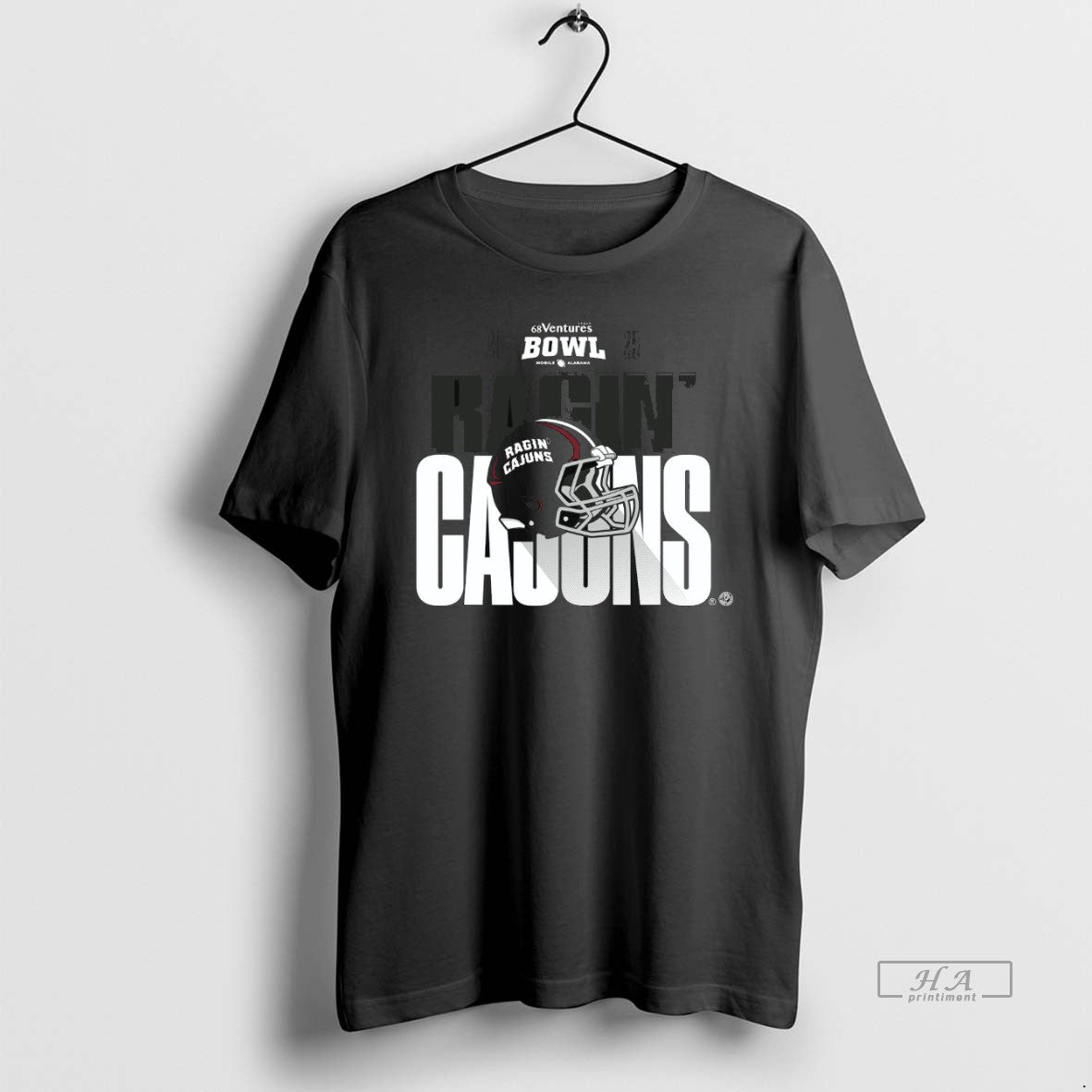 Official Louisiana Ragin Cajuns 2025 68 Ventures Bowl Helmet T-Shirts, Hoodie, Sweatshirt | AU18TeeNovaLab.com