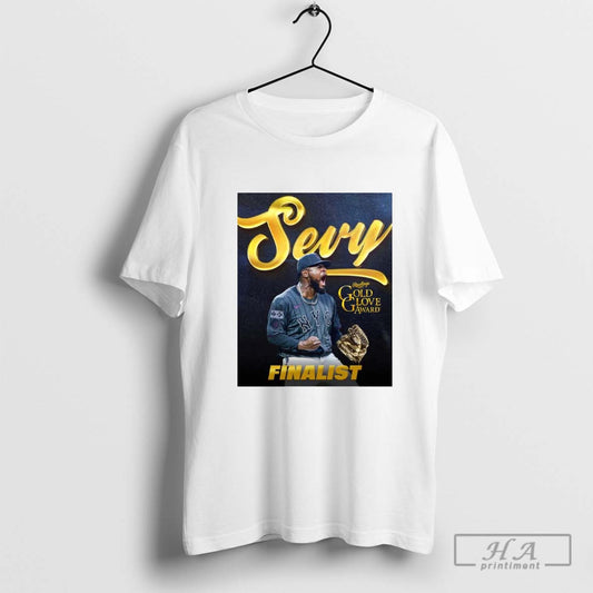 Official Luis Severino New York Mets Mlb Rawlings Gold Glove Award Finalist 2024 Poster