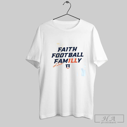 Official Luke Altmyer Faith Football Family Signature
