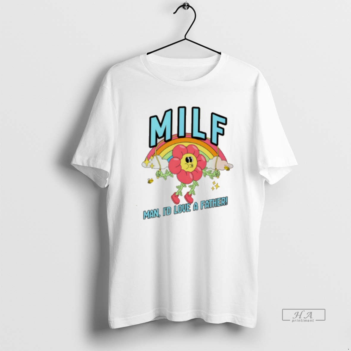 Official Milf Man Id Love A Father Cartoon Tee Hoodie, Sweatshirt | AU18TeeNovaLab.com