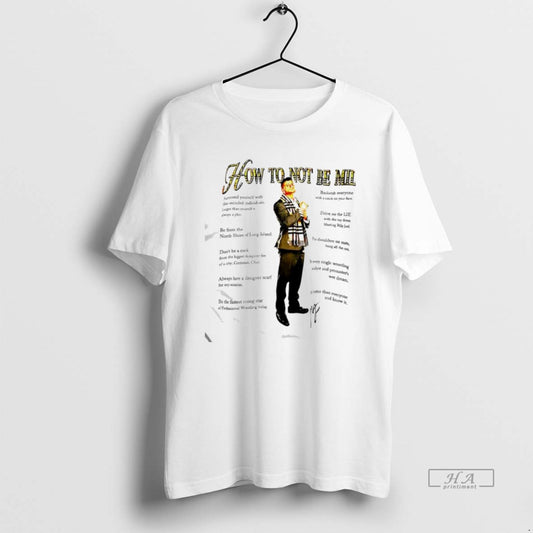 Official Mjf Maxwell Jacob Friedman How To Not Be Mil T-Shirts, Hoodie, Sweatshirt | AU18TeeNovaLab.com