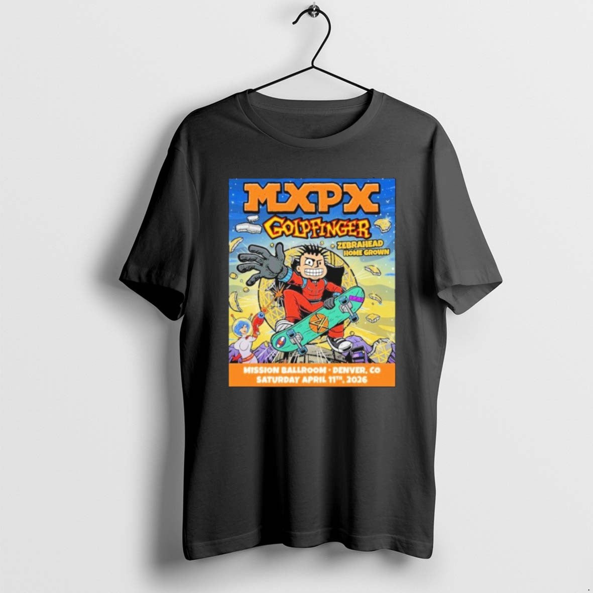 Official Mxpx Goldfinger Mission Ballroom Apr 11 2026 In Denver Co T-Shirts, Hoodie, Sweatshirt | AU18TeeNovaLab.com