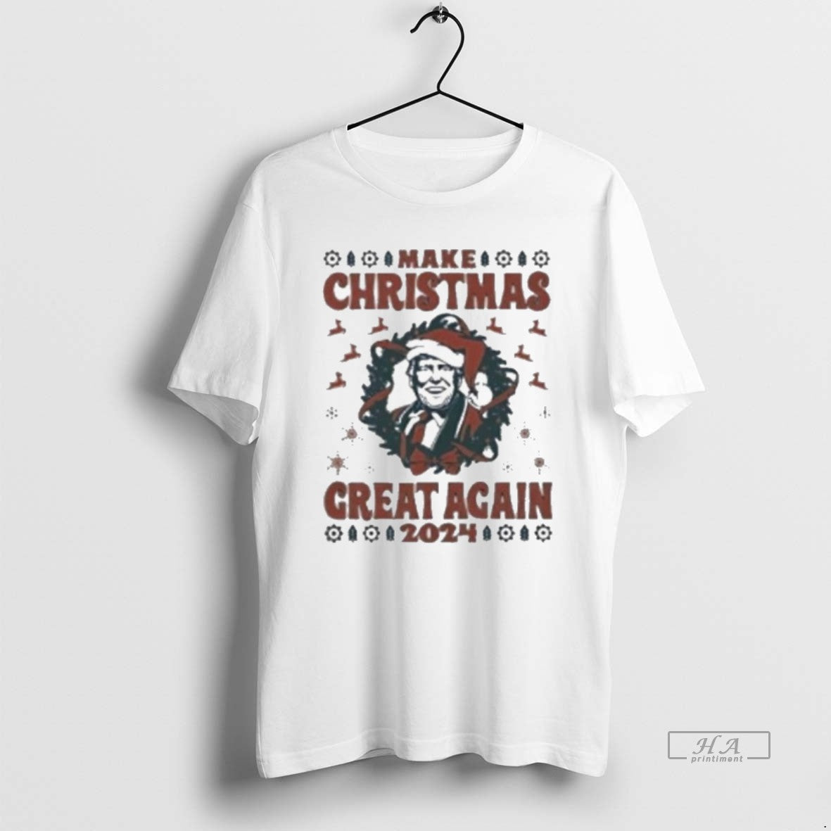 Official Make Christmas Great Again 2024 Ugly T-Shirts, Hoodie, Sweatshirt | AU18TeeNovaLab.com