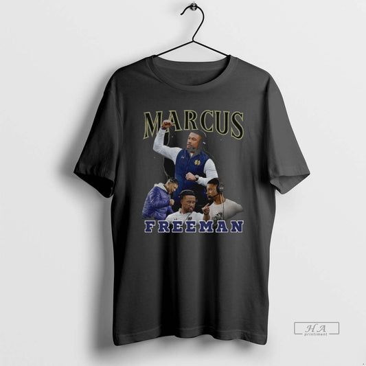 Official Marcus Freeman Notre Dame Fighting Irish Football Graphic Vintage T-Shirts, Hoodie, Sweatshirt | AU18TeeNovaLab.com
